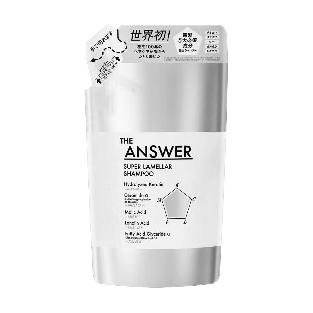 Лямелярний шампунь для волосся THE ANSWER Super Lamellar Shampoo, 320 мл (дойпак)